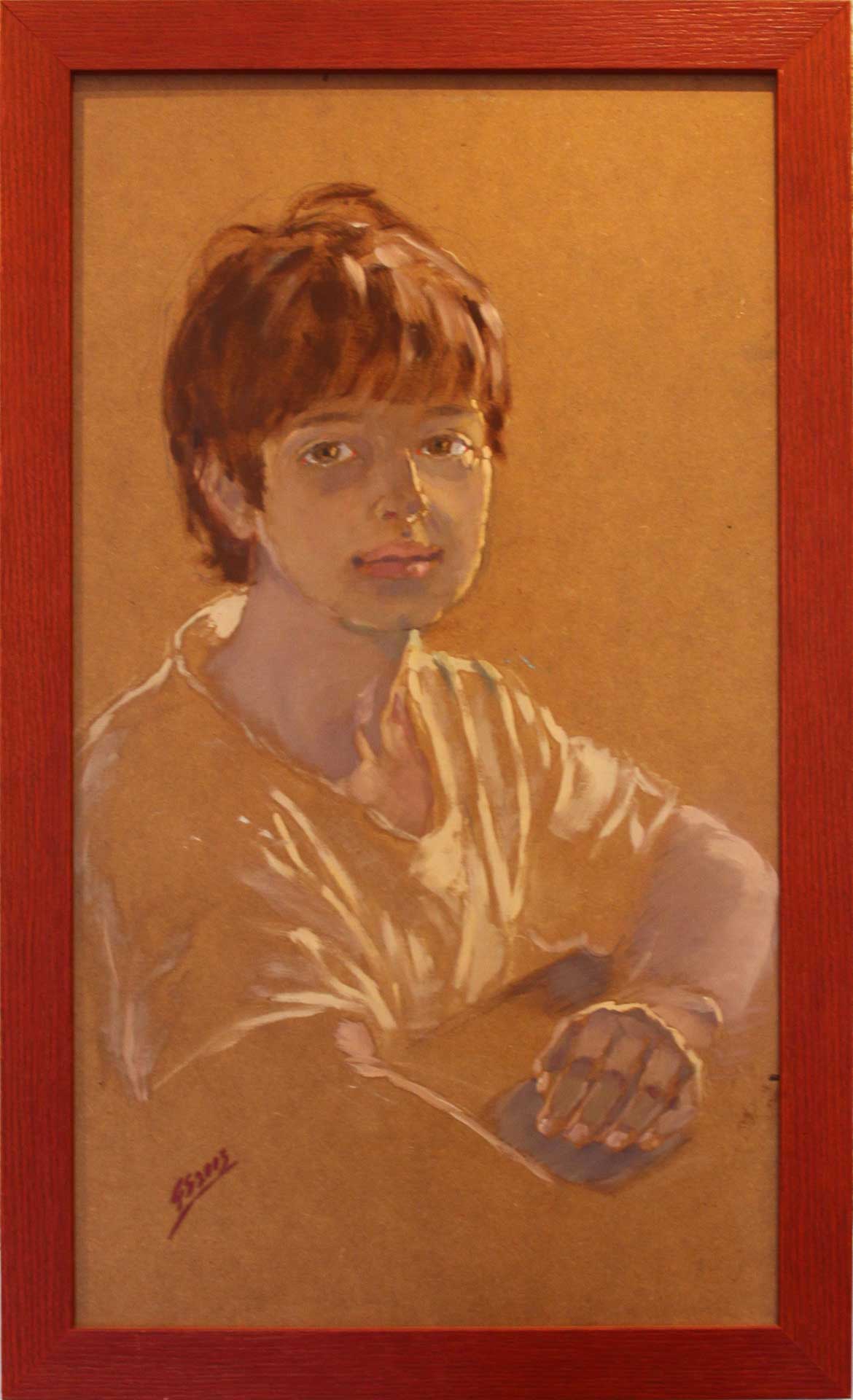 Portrait of a young boy